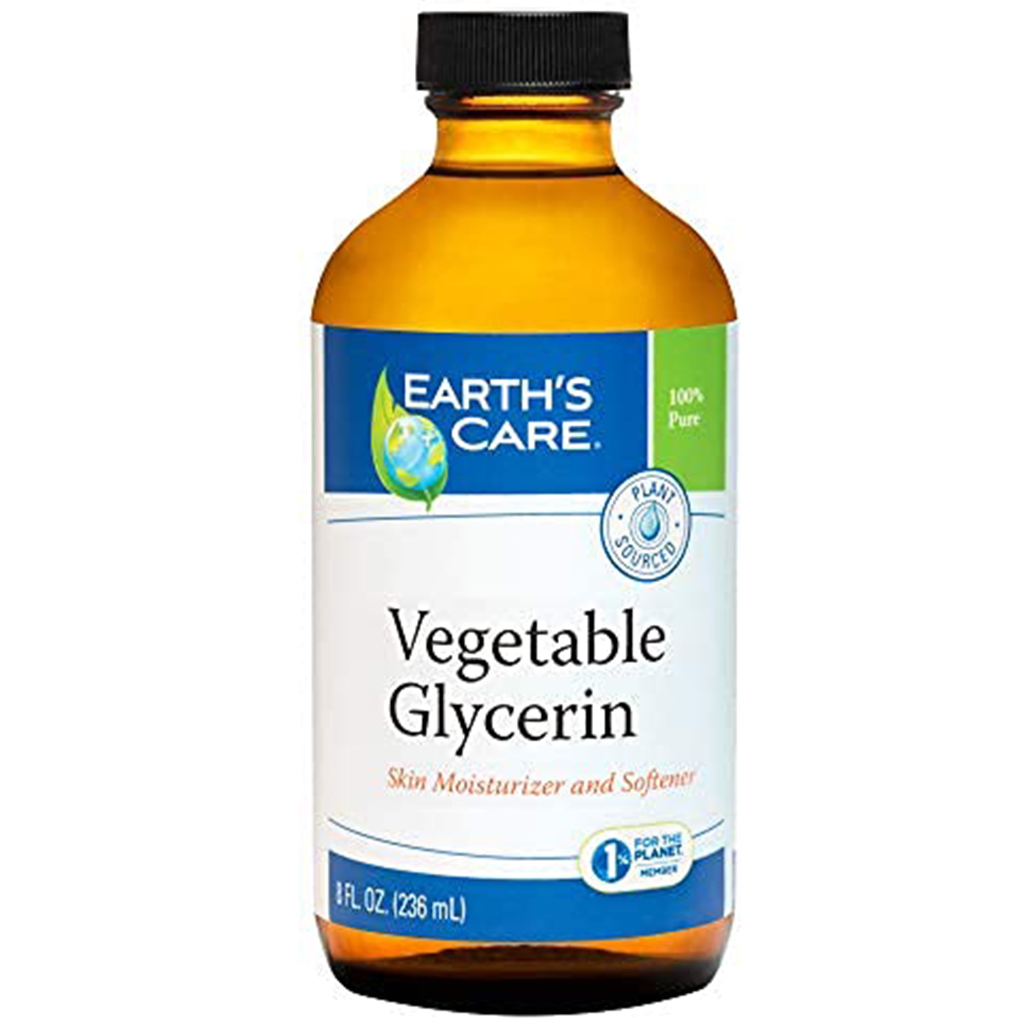 Earth's Care Pure Liquid Glycerin Vegetable Glycerin for Skin Care