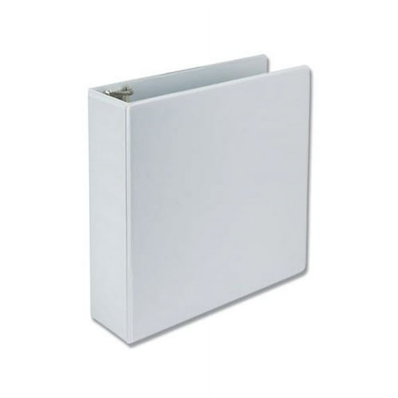 Earth's Choice Biobased D-Ring View Binder 3 Rings, 3" Capacity, 11 x 8.5, White