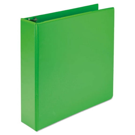 Earth's Choice Biobased Durable Fashion View Binder, 3 Rings, 2" Capacity, 11 X 8.5, Lime, 2/pack | Bundle of 10 Packs