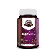 Earth's Love Cleavers 60 Capsules, 400 mg, Organic Cleavers (Galium aparine) Dried herb