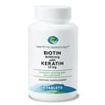thumbnail image 1 of Earth's Splendor Biotin 10,000 mcg + Keratin 25mg, 60- Day Supply, 1 of 7