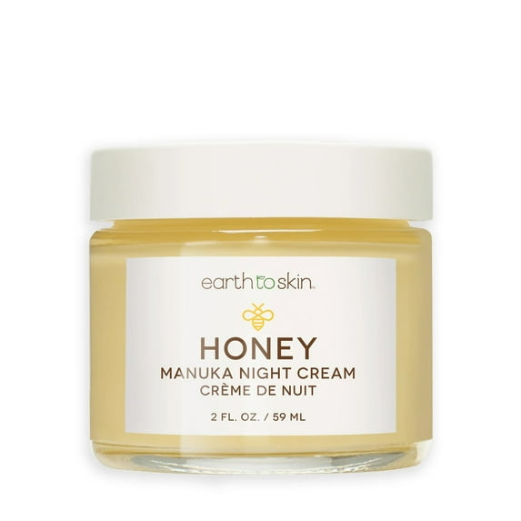 Earth to Skin Honey Manuka Night Cream, 2 fl oz