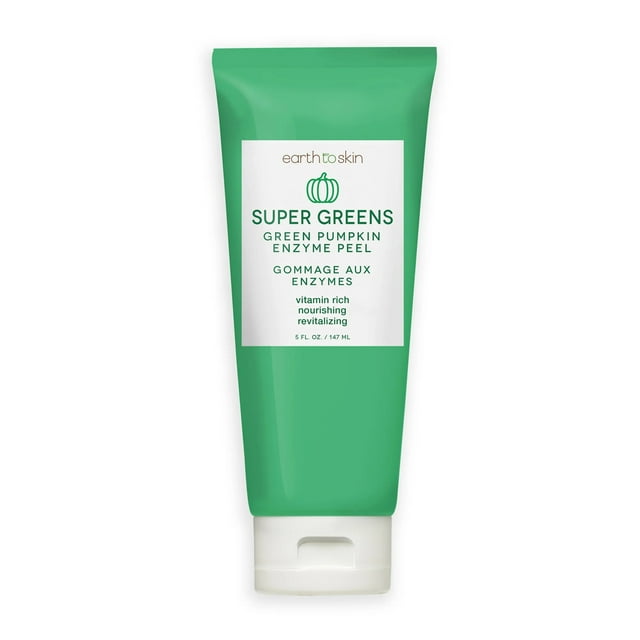 Earth to Skin Super Greens Green Pumpkin Enzyme Peel Cream, 5 fl oz
