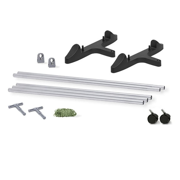 EarthBox Aluminum 5-foot Staking System for the EarthBox Original Gardening System - Black