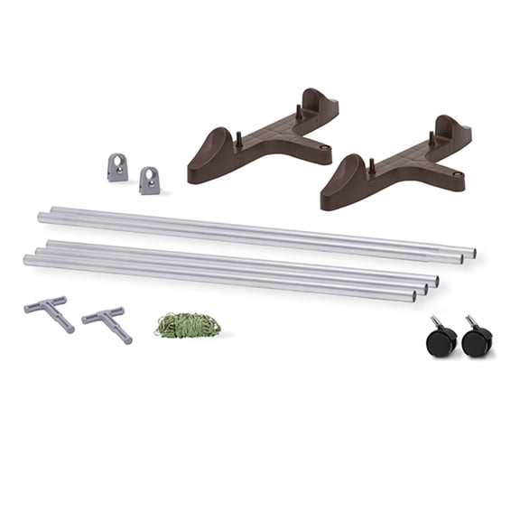 EarthBox Aluminum 5-foot Staking System for the EarthBox Original Gardening System - Chocolate