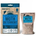 thumbnail image 1 of EarthKind Fresh Cab Moth Deterrent - Moth Deterrent for Closet, Pantry & More - DIY Pest Control Pouches for Moths - Cedarwood Oil & Geranium Oil - New Packaging - 4-Pack, 1 of 6