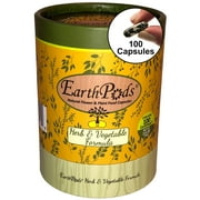 EarthPods® HERB & VEGETABLE Organic Plant Food Spikes (100 Fertilizer Capsules)