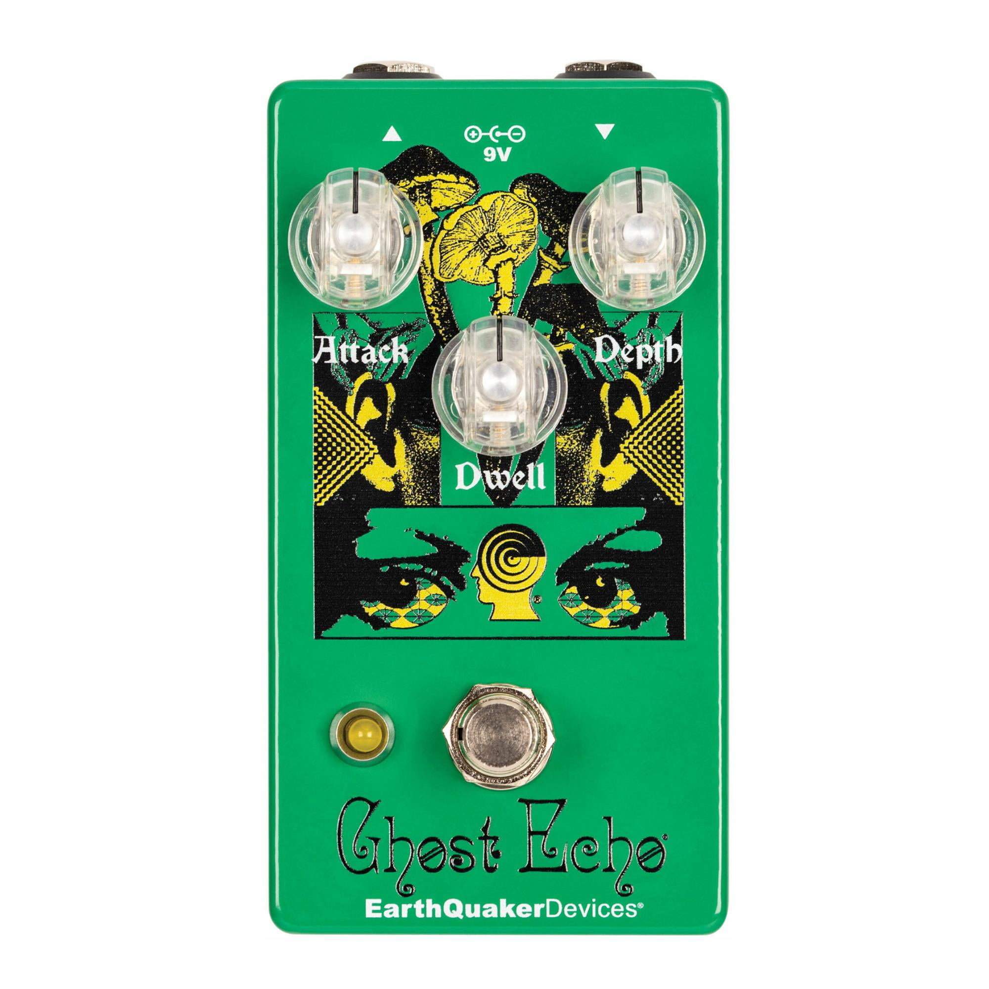 EarthQuaker Devices Brain Dead Ghost Echo Voiced Reverb Guitar Pedal