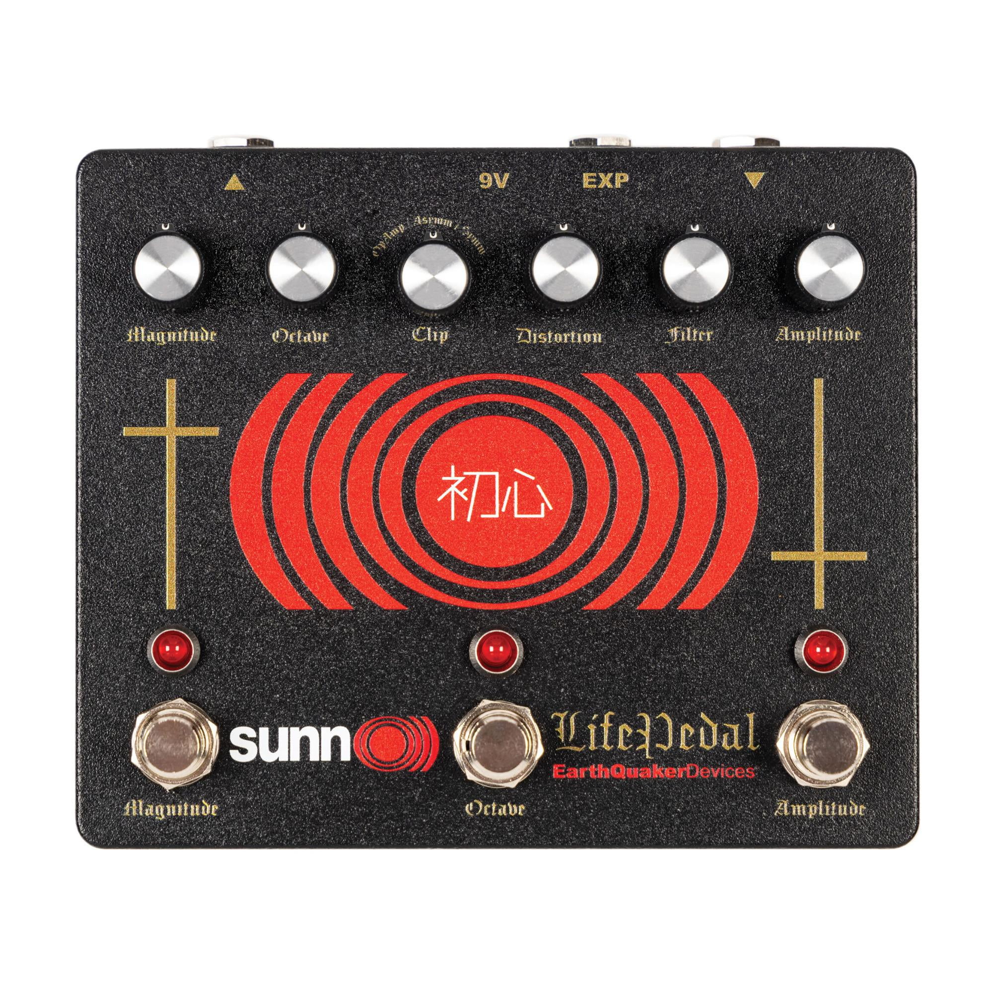 EarthQuaker Devices Sunn O))) Life Octave Distortion and Booster Pedal
