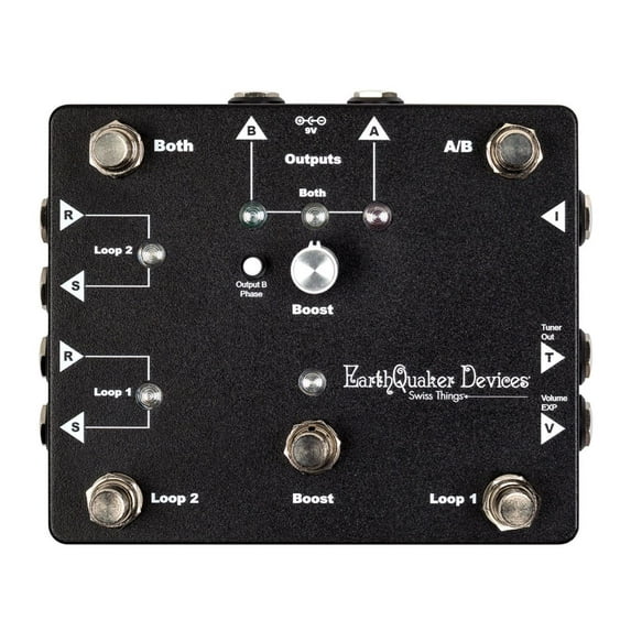 EarthQuaker Devices Swiss Things Guitar Pedalboard Reconciler