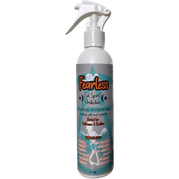 EarthSential Bedtime & Halloween Fearless Evil Spirit Protection Spray - Bedroom & Home 8oz