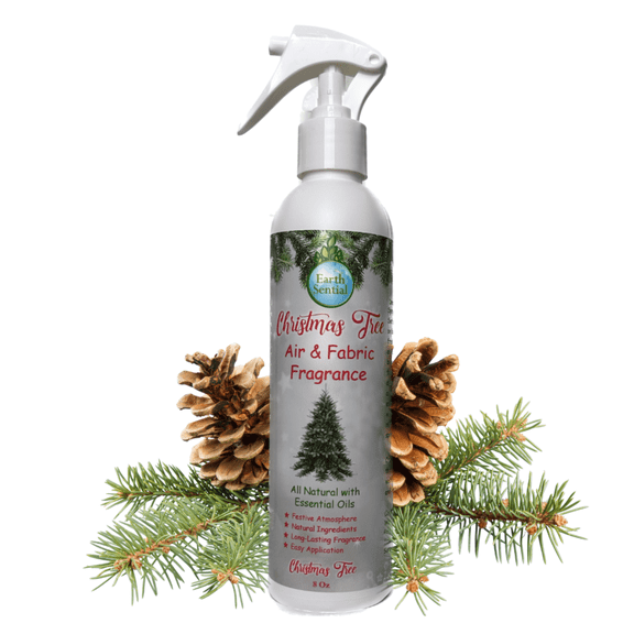 EarthSential Christmas Tree Air and Fabric Fragrance Spray 8 oz All Natural