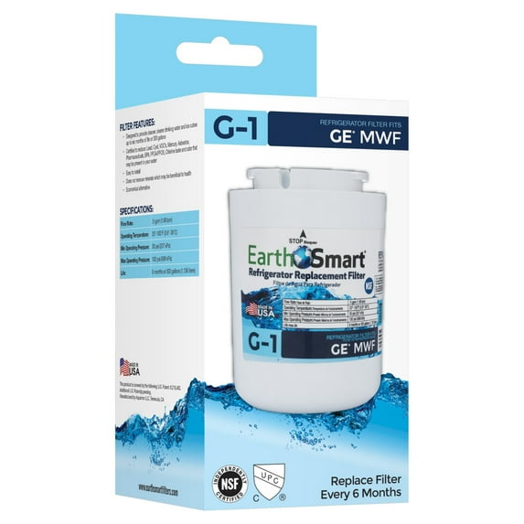 EarthSmart G-1 Refrigerator Replacement Filter For GE MWF