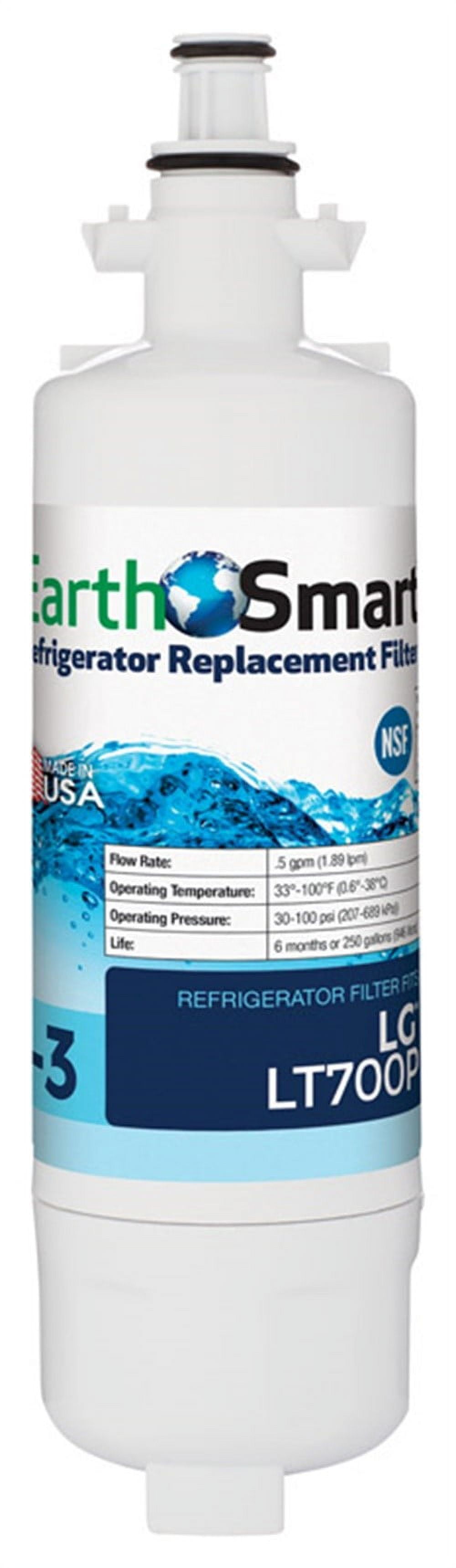 TST Water L-3 Refrigerator Water Filter Replacement for LG LT700P - Filter Change Indicator — Residential Use, Standard Application