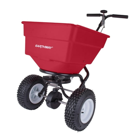 EarthWay 2170 Commercial Fertilizer Spreader Red 100lb Capacity