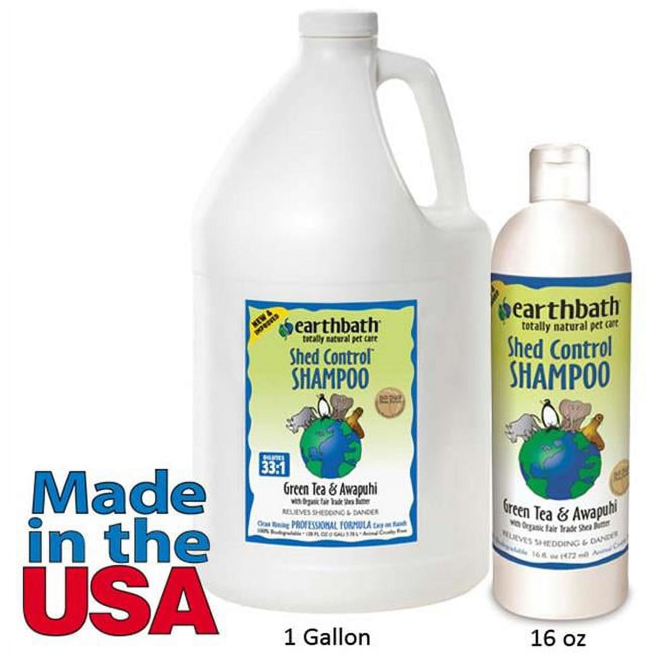 Earthbath 26019 Shed Control Shampoo