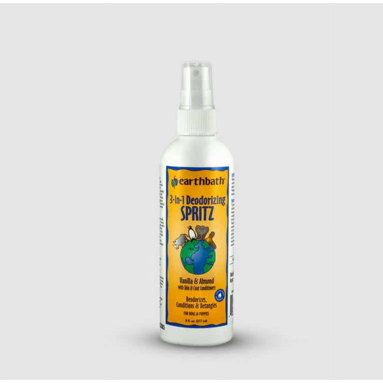 Earthbath 3-in-1 Deodorizing Vanilla and Almond Spritz for Dogs Earthbath 3-in-1 Deodorizing Vanilla and Almond Spritz for Dogs
