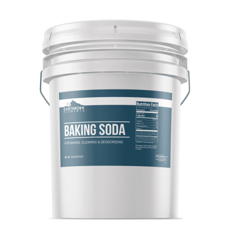 Earthborn Elements Baking Soda 2 Gallons Sodium Bicarbonate, Cooking, Cleaning & Deodorizing