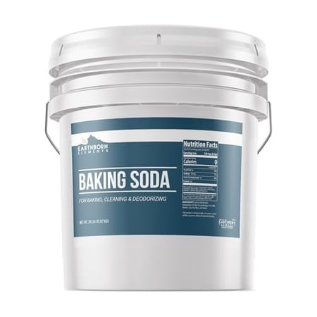 Earthborn Elements Baking Soda 35 lbs Cooking, Baking, Cleaning, Deodorizing