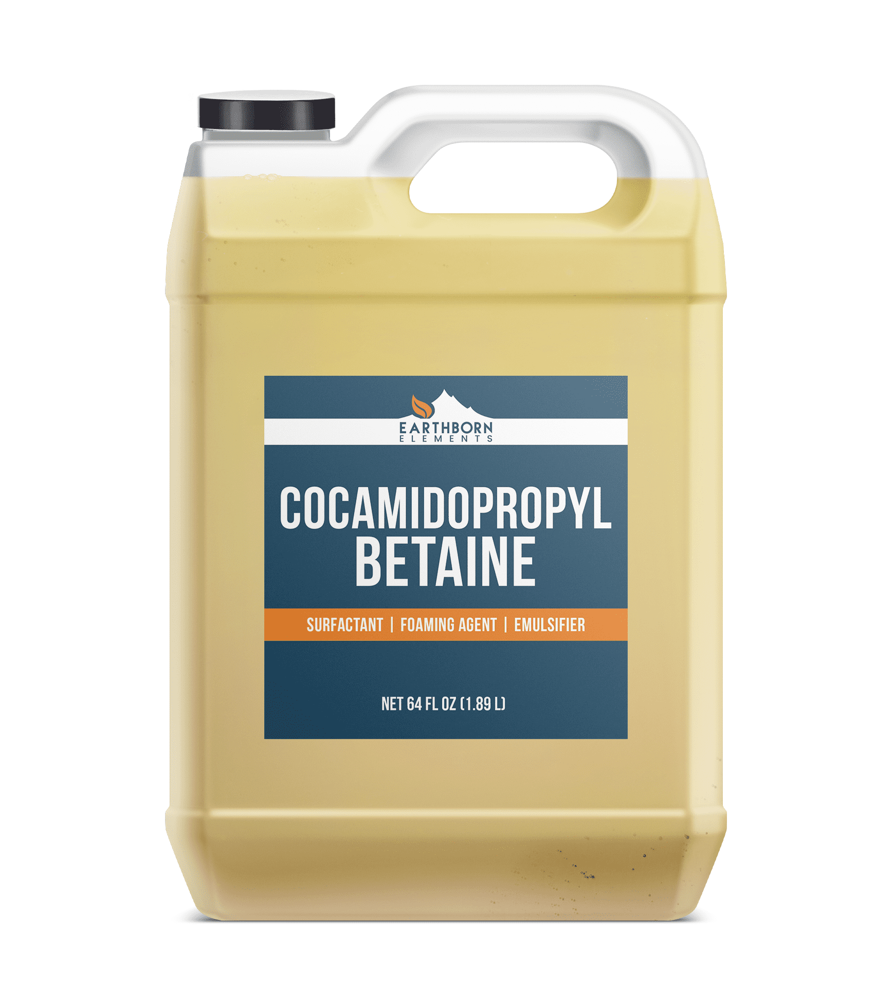 Earthborn Elements Cocamidopropyl Betaine 64 fl oz, Pure & Undiluted, No Additives