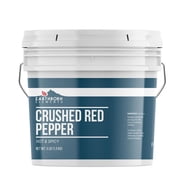 Earthborn Elements Crushed Red Pepper Flakes 1 Gallon Bucket, Pizza Topping, Hot & Spicy Flavor