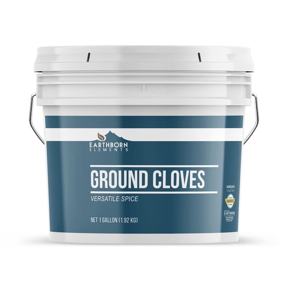 Earthborn Elements Ground Cloves 1 Gallon Bucket, Backed Goods, Versatile Spice