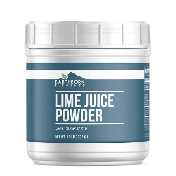 Earthborn Elements Lime Juice Powder 1.6 lb, Pure & Natural, Delicious Sour Flavor