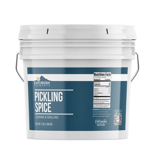 Earthborn Elements Pickling Spice 1 Gallon Bucket, Spice Blend, Canning, Cooking & Grilling