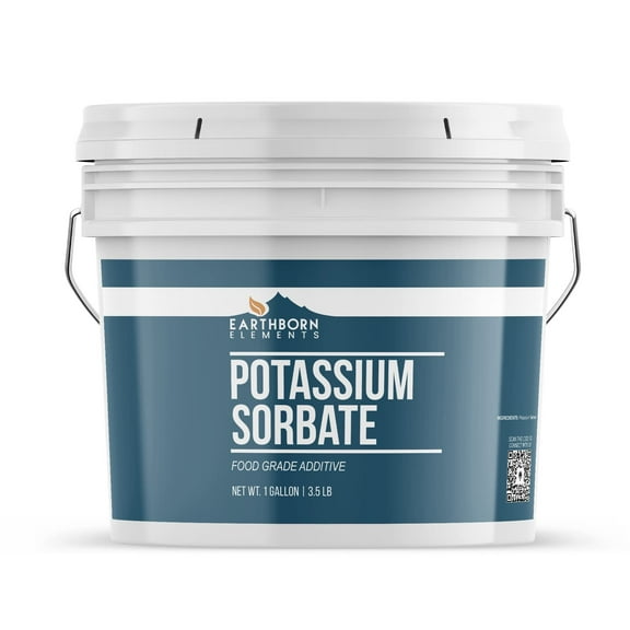 Earthborn Elements Potassium Sorbate 1 Gallon, Additive & Preservative, Homebrewing & Winemaking