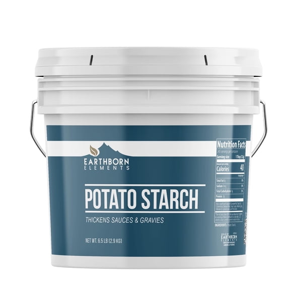 Earthborn Elements Potato Starch 1 Gallon, Thickener For Sauces, Soup, & Gravy