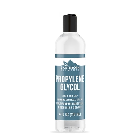 Earthborn Elements Propylene Glycol 4 fl oz, Pure & Undiluted, No Additives
