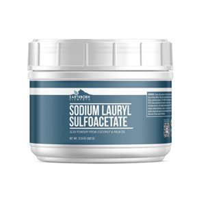 Earthborn Elements Sodium Lauryl Sulfoacetate SLSA 12.8 oz Bath Bomb Additive, Long-Lasting Foam & Bubbles