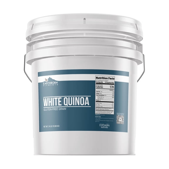 Earthborn Elements White Quinoa 3.5 Gallon, Non GMO, Good Source of Iron