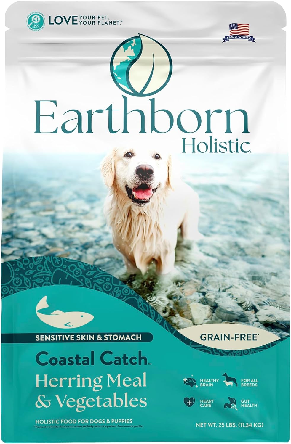 Earthborn Holistic Coastal Catch Herring Meal & Vegetables for