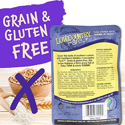 Earthborn Holistic Lowcountry Fare with Tuna & Shrimp GrainFree Wet