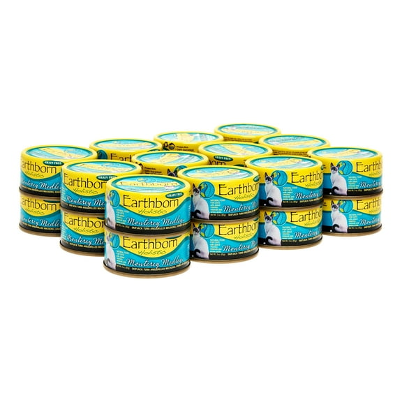 Earthborn Holistic Monterey Medley Tuna & Mackerel All Stages Wet Cat Food, 3 Oz