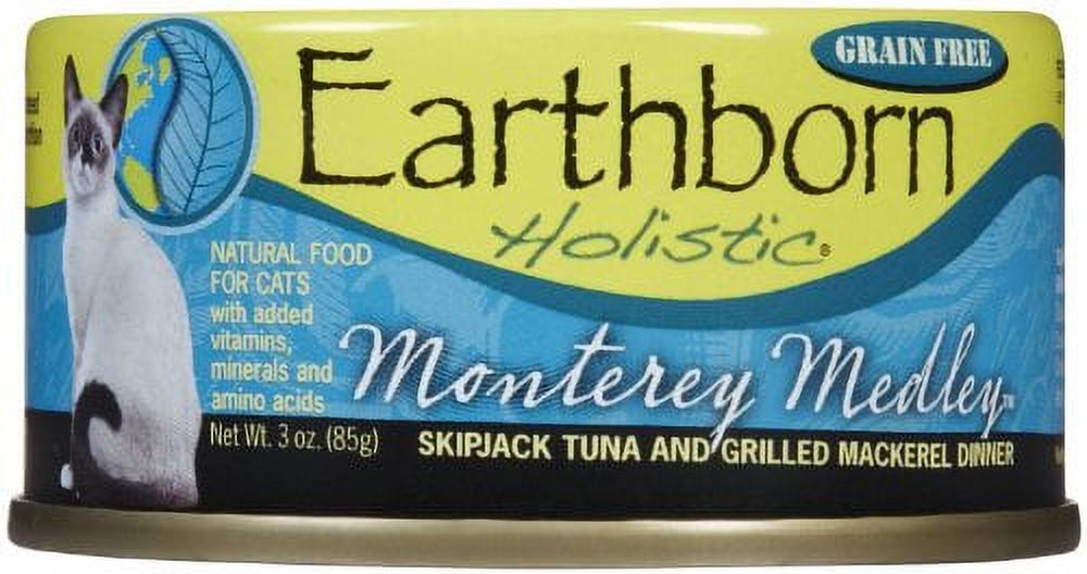 Earthborn Holistic Natural GrainFree Canned Cat & Kitten Food (Moterey