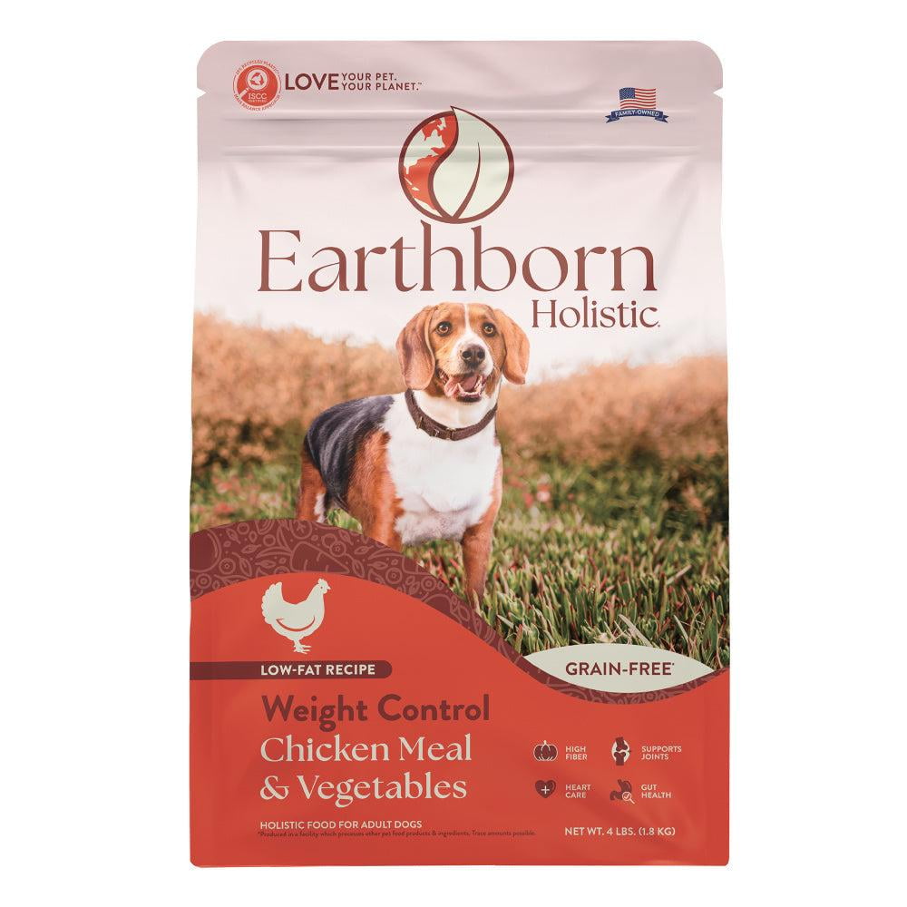 Earthborn Holistic Weight Control Chicken Meal and Vegetables Grain Free Dry Dog Food 12.5 lb