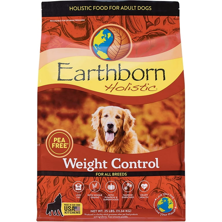 Earthborn Holistic Weight Control Dry Dog Food 25 lb Walmart