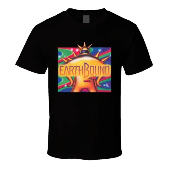 Earthbound Box Art Ness Retro Video Game T Shirt | eBay