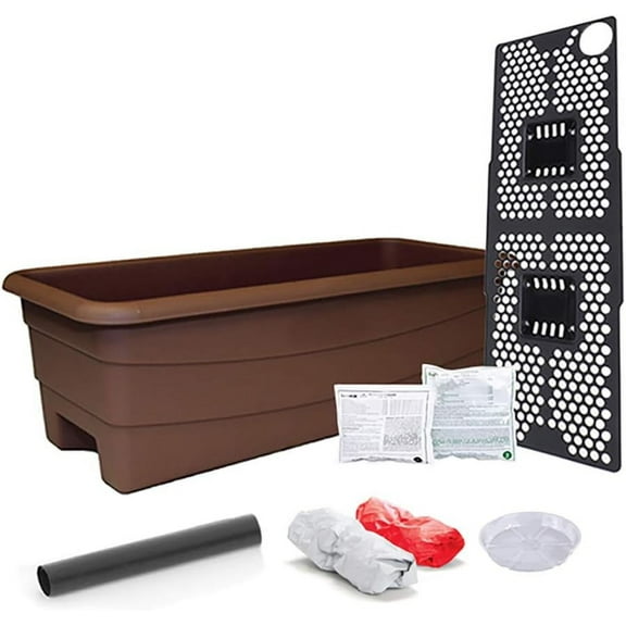 Earthbox 80603.01, Standard Junior Garden Kit, Chocolate