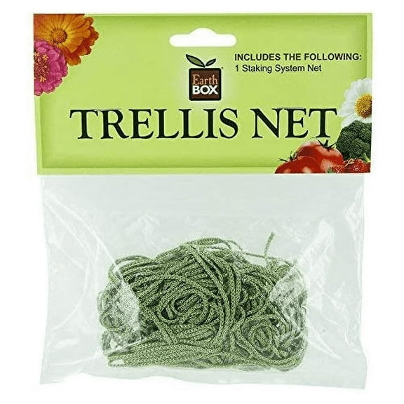 Earthbox Replacement Trellis Net for EarthBox Staking System, Green 29" x 63"