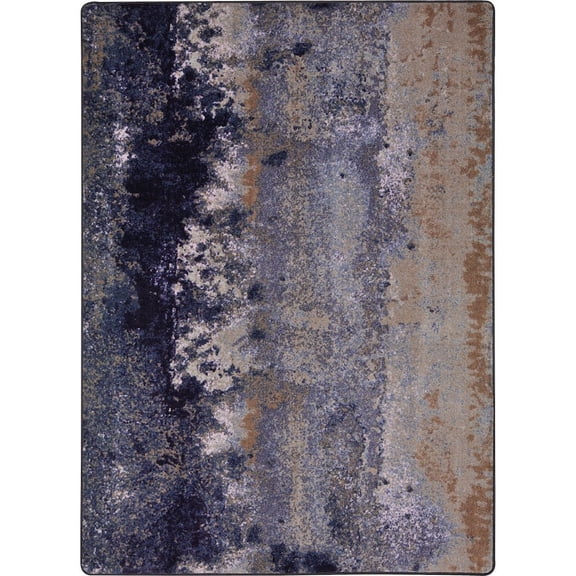 Joy Carpets First Take Earthen 7'8" x 10'9" Area Rug in Color Amethyst