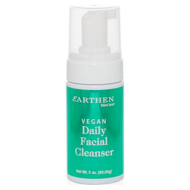 Earthen SkinCare Vegan Daily Facial Cleanser - All Skin Types 3 oz.