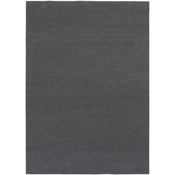 Earthkind 5' x 7' Grey Solid Print Outdoor Recycled PET Rug