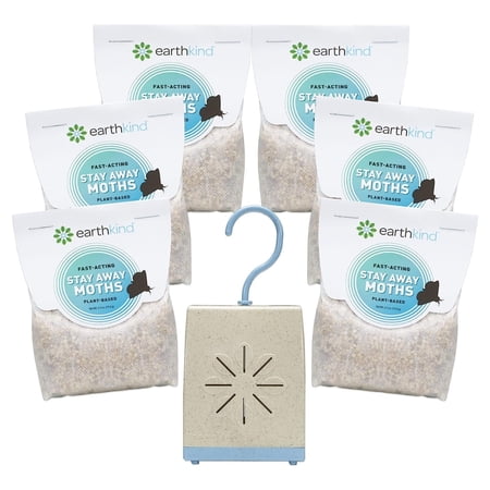 Earthkind DIY Pest Control Moth Deterrent, Closet, 6 Count