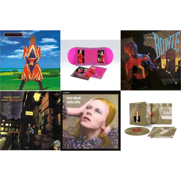 Earthling (2021 Remaster/2LP) & Let's Dance (2018 Remastered Version) & Rise & Fall Of Ziggy Stardust & The Spiders From Mars (2012 Remaster/Half-Speed Master) & Montreal '87 (Limited/Pink LP Vinyl) & Ziggy Stardust & The Spiders From Mars Ost (50Th Anniversary/2LP) & Hunky Dory
