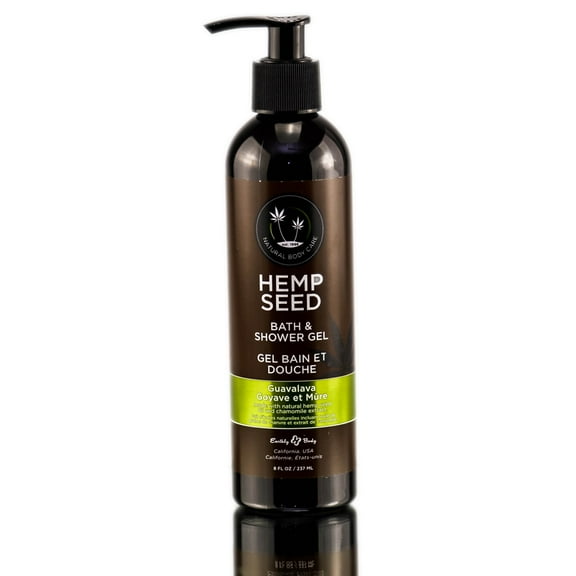 Earthly Body Hemp Seed Bath & Shower Gel ( Guavalava - 8oz)
