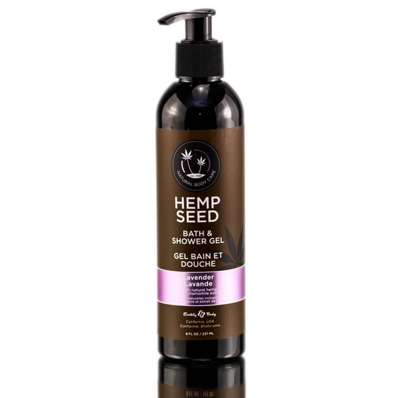 Earthly Body Hemp Seed Bath & Shower Gel ( Lavender - 8oz)