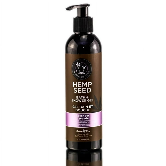 Earthly Body Hemp Seed Bath & Shower Gel ( Lavender - 8oz)